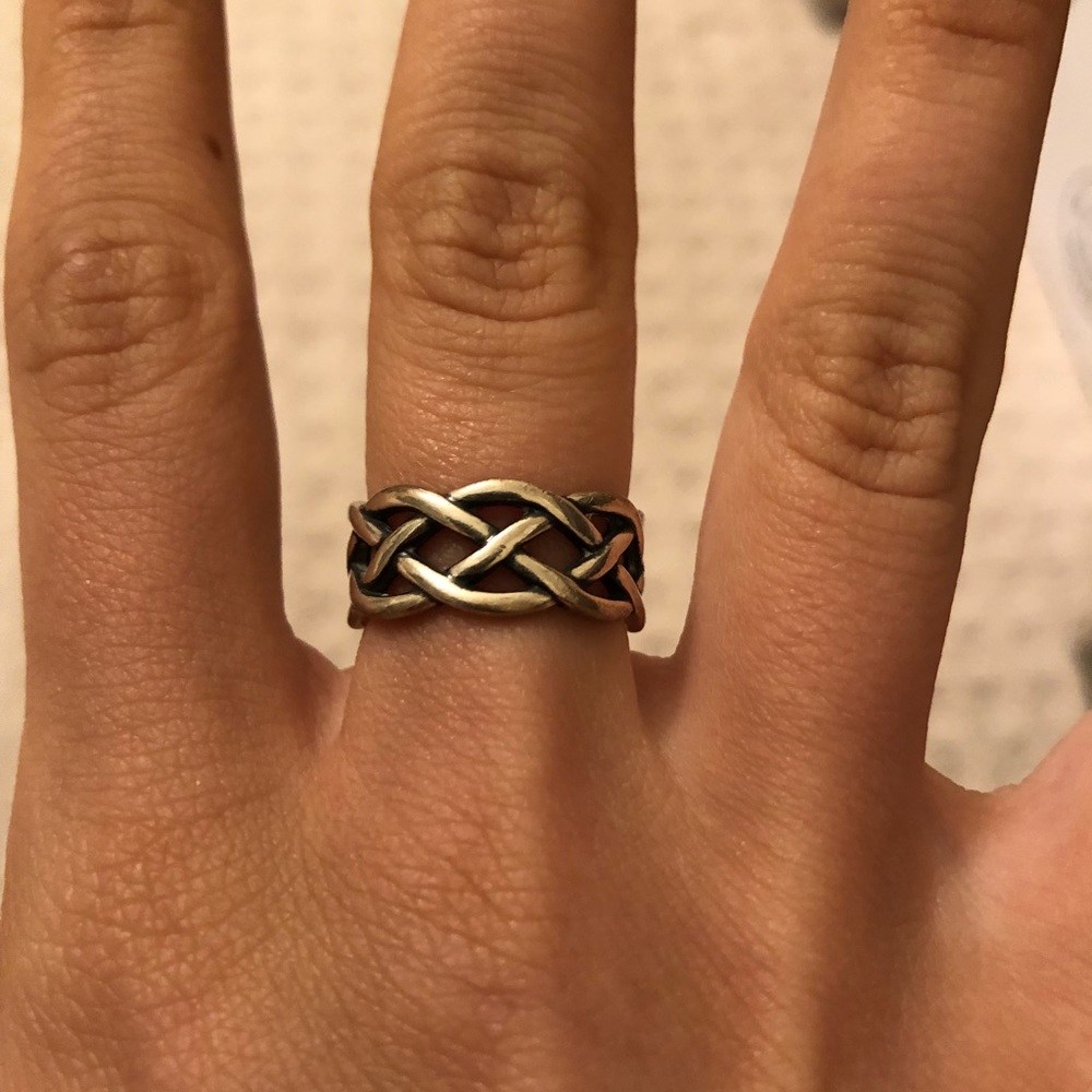 James Avery Woven Band size 7